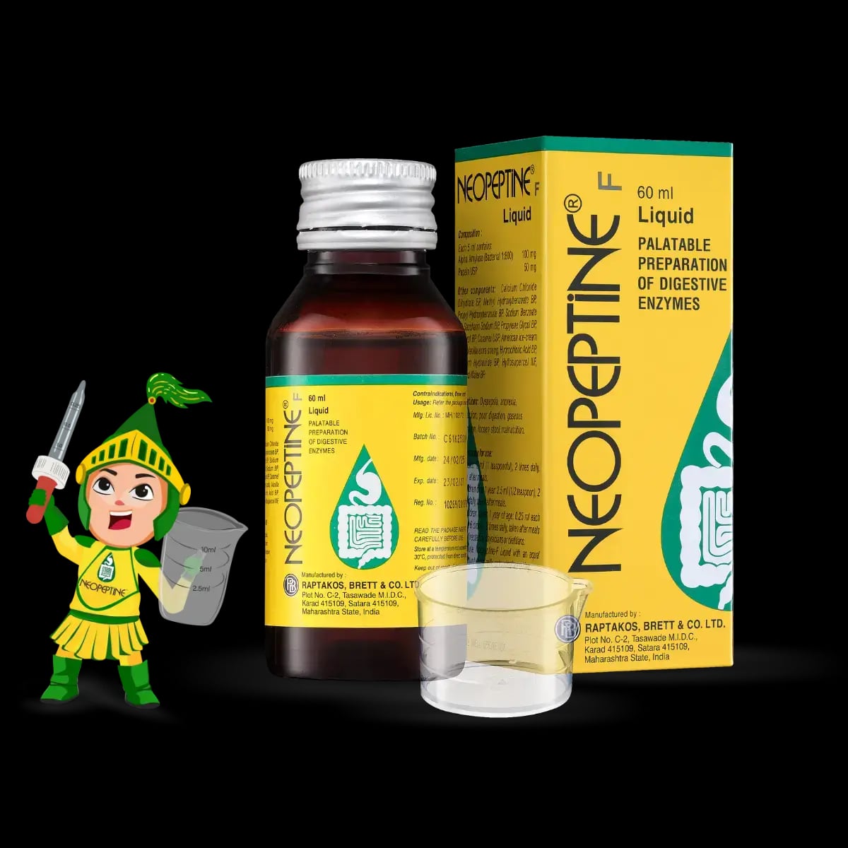Neopeptine Mascot