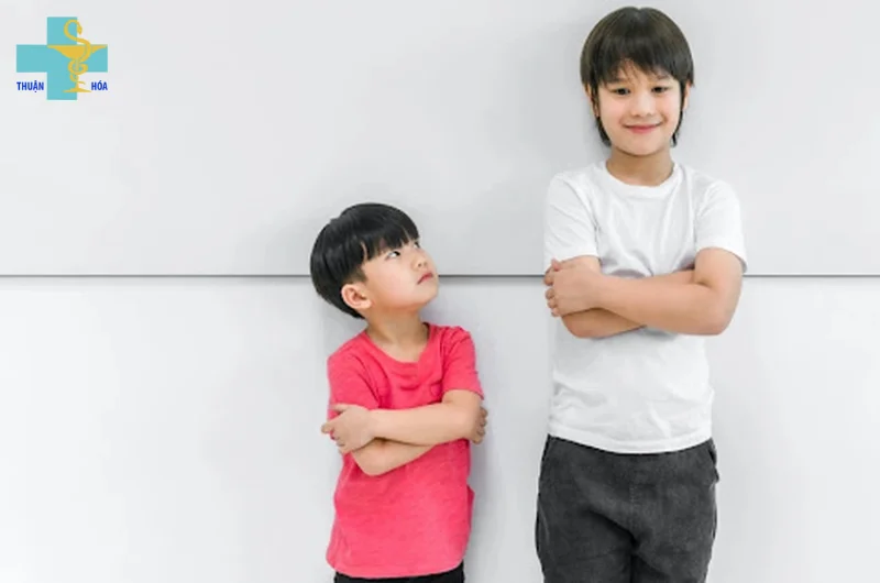 Chiều cao thấp so với độ tuổi