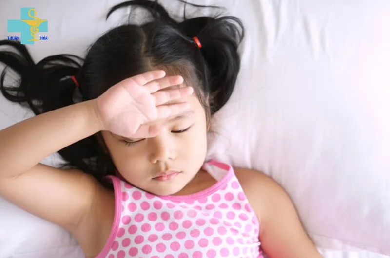 trẻ bị khó ngủ, khó tập trung